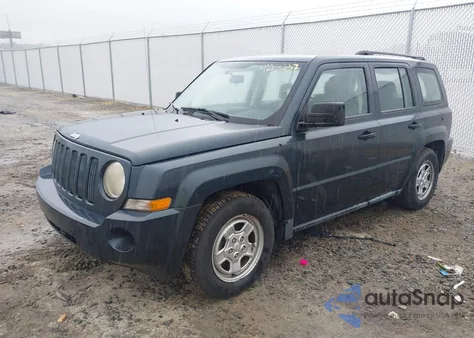 2008 Jeep Patriot Sport from USA, damaged, VIN 1J8FT28W68D711057